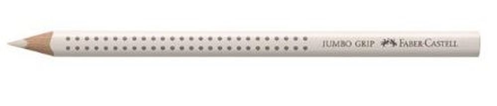 Faber-Castell Grip Jumbo háromszögletű fehér színes ceruza