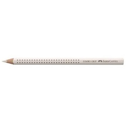 Faber-Castell Grip Jumbo háromszögletű fehér színes ceruza