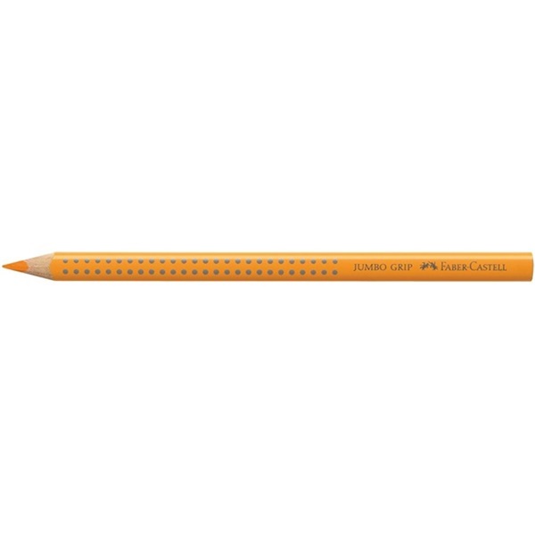 Faber-Castell Grip Jumbo háromszögletű sütőtök narancs színes ceruza