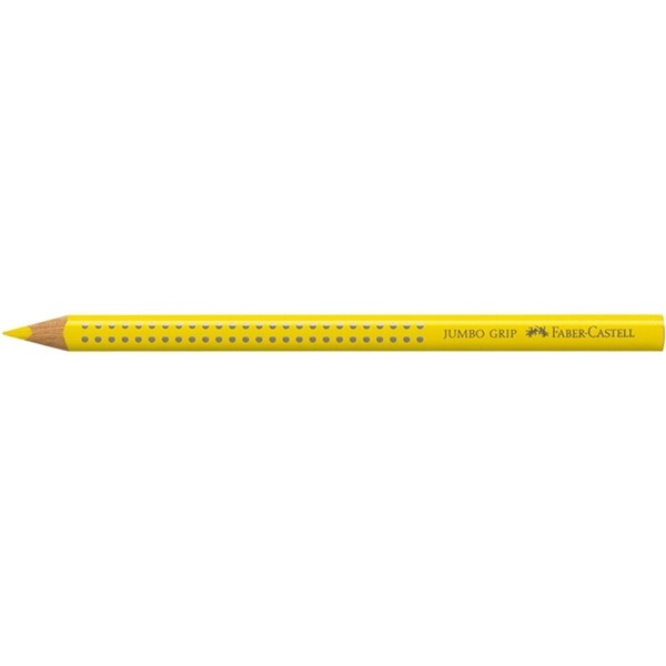 Faber-Castell Grip Jumbo háromszögletű mézsárga színes ceruza