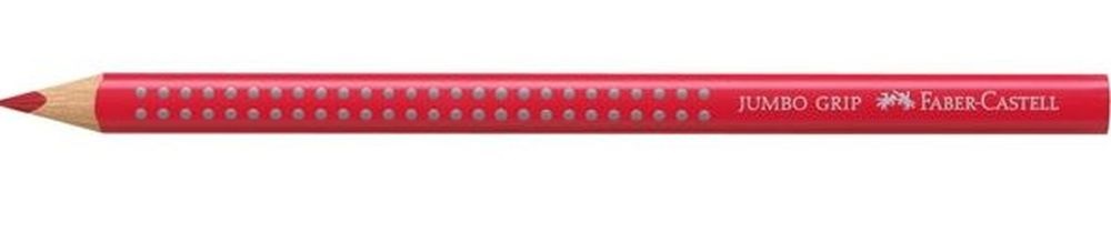 Faber-Castell Grip Jumbo háromszögletű görögdinnye piros színes ceruza