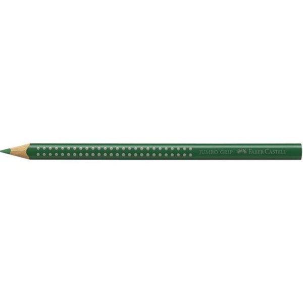 Faber-Castell Grip Jumbo háromszögletű mohazöld színes ceruza