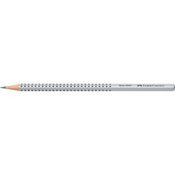 Faber-Castell Grip 2001 háromszögletű ezüst 2H grafitceruza