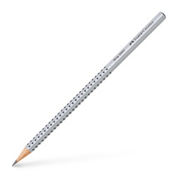 Faber-Castell Grip 2001 háromszögletű ezüst H grafitceruza