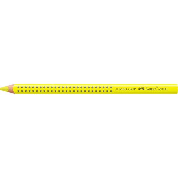 Faber-Castell Grip Jumbo háromszögletű citromsárga színes ceruza