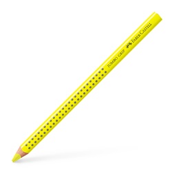 Faber-Castell Grip Jumbo háromszögletű citromsárga színes ceruza