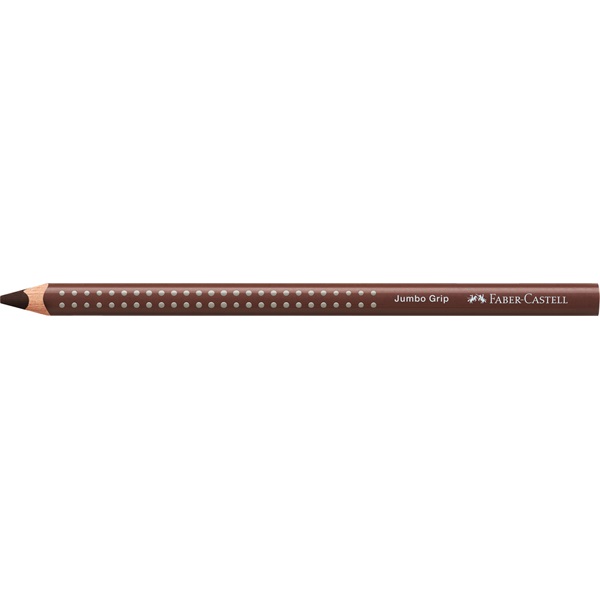 Faber-Castell Grip Jumbo háromszögletű csokoládébarna színes ceruza