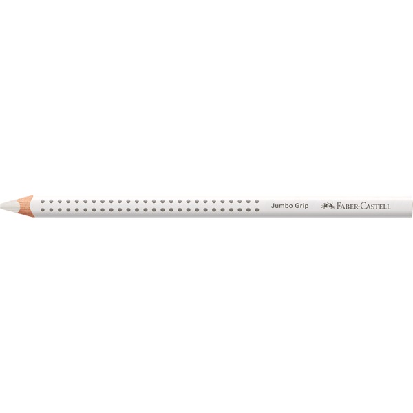 Faber-Castell Grip Jumbo háromszögletű fehér színes ceruza