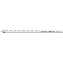 Faber-Castell Grip Jumbo háromszögletű fehér színes ceruza