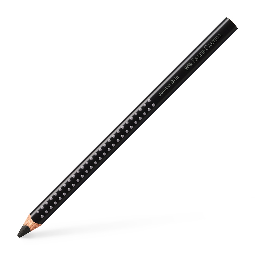 Faber-Castell Grip Jumbo háromszögletű fekete színes ceruza