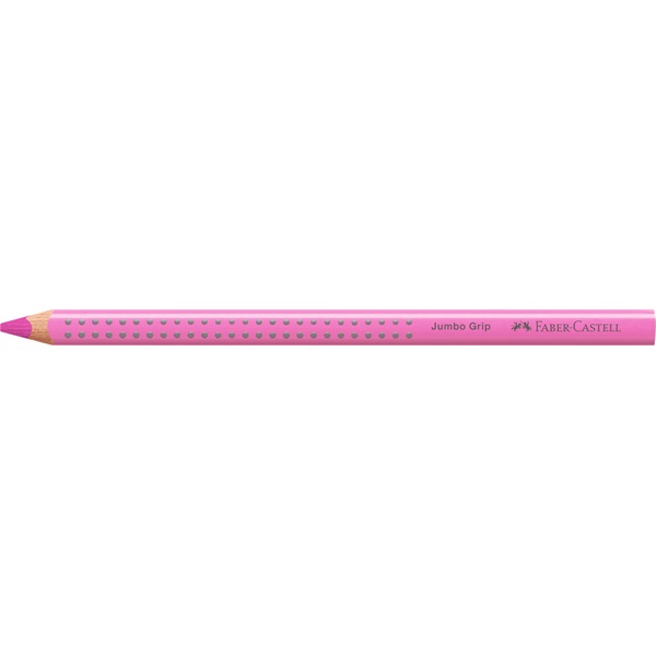 Faber-Castell Grip Jumbo háromszögletű flamingó rózsaszín színes ceruza