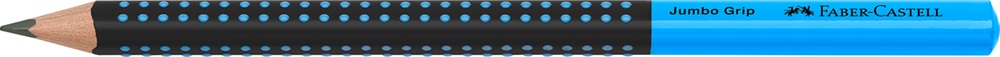Faber-Castell Grip Jumbo háromszögletű kéttónusú fekete/kék HB grafitceruza