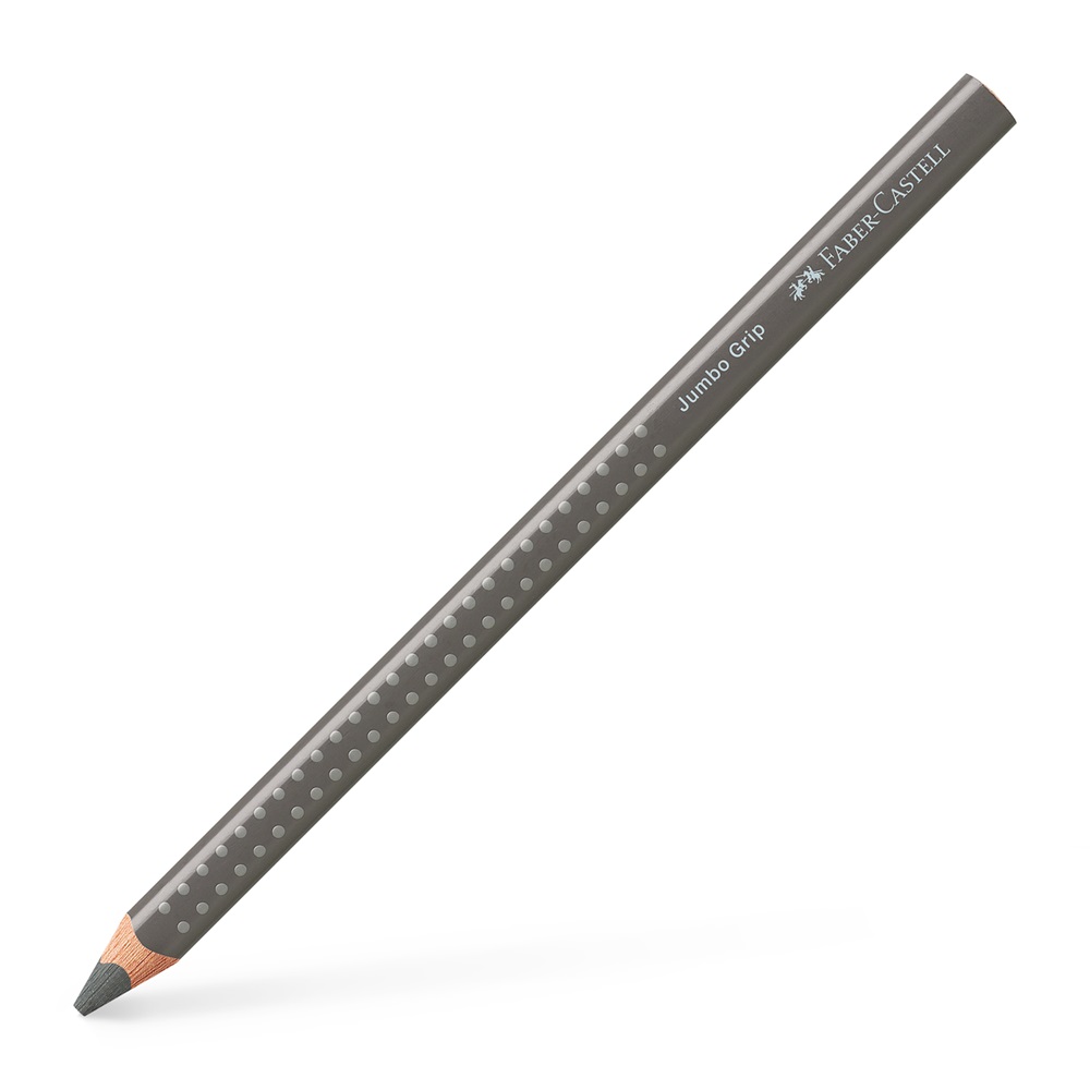 Faber-Castell Grip Jumbo háromszögletű melegszürke színes ceruza