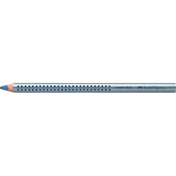 Faber-Castell Grip Jumbo háromszögletű metál kék színes ceruza