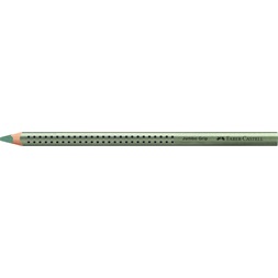 Faber-Castell Grip Jumbo háromszögletű metál zöld színes ceruza