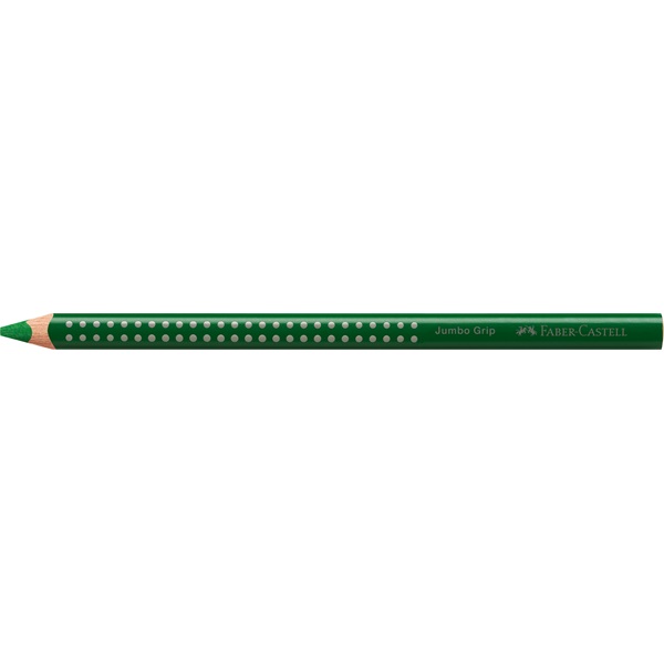 Faber-Castell Grip Jumbo háromszögletű mohazöld színes ceruza
