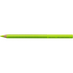 Faber-Castell Grip Jumbo háromszögletű neon zöld színes ceruza