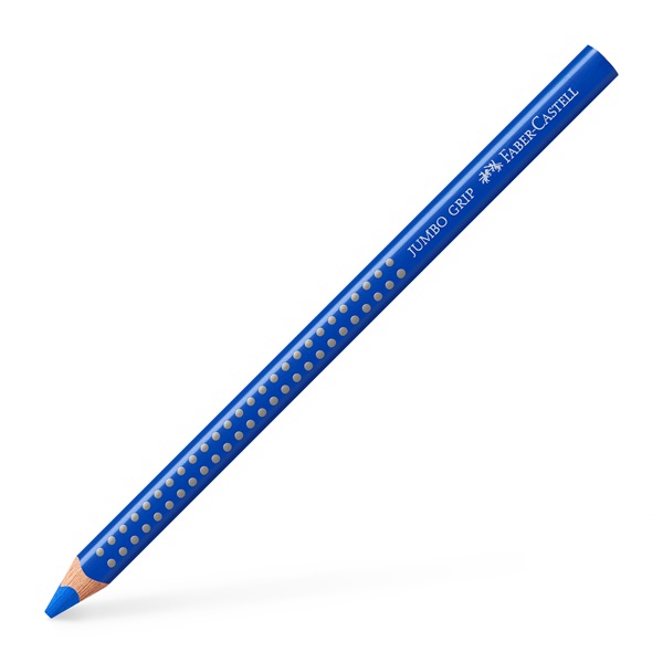 Faber-Castell Grip Jumbo háromszögletű óceánkék színes ceruza