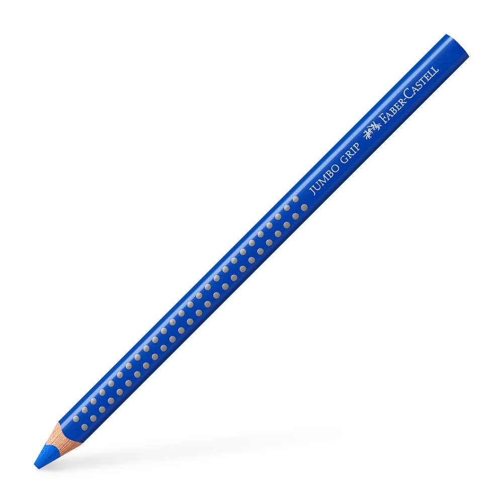 Faber-Castell Grip Jumbo háromszögletű óceánkék színes ceruza