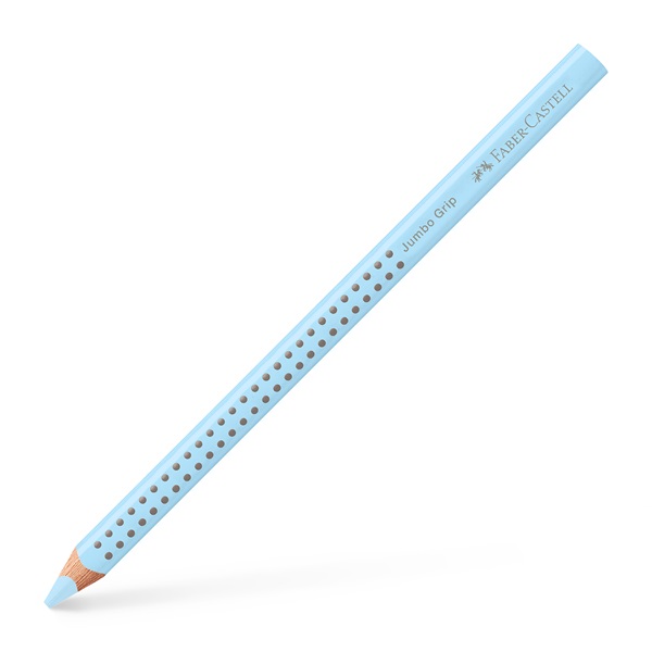 Faber-Castell Grip Jumbo háromszögletű pasztell kék színes ceruza