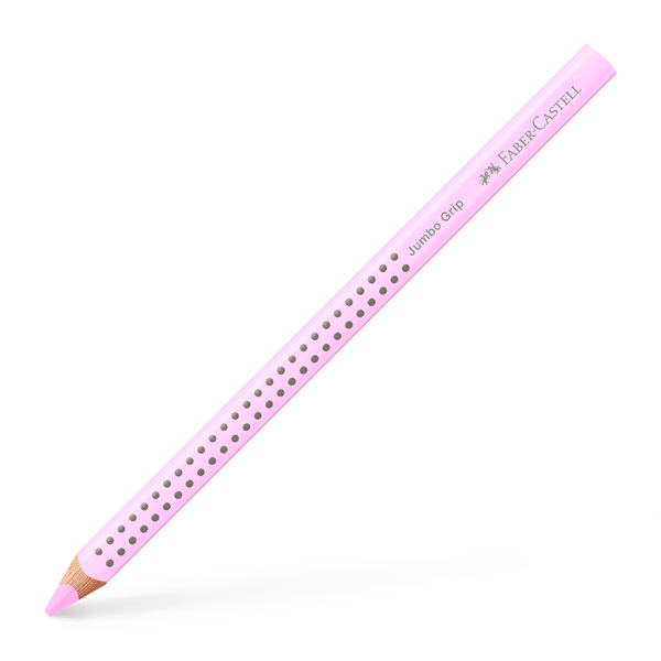 Faber-Castell Grip Jumbo háromszögletű pasztell rózsaszín színes ceruza