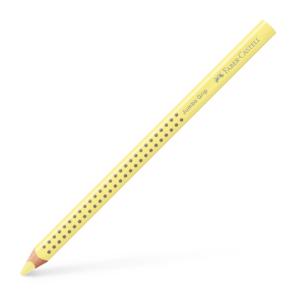 Faber-Castell Grip Jumbo háromszögletű pasztell sárga színes ceruza