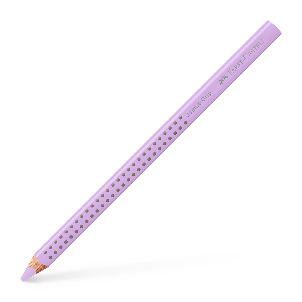 Faber-Castell Grip Jumbo háromszögletű pasztell világoslila színes ceruza