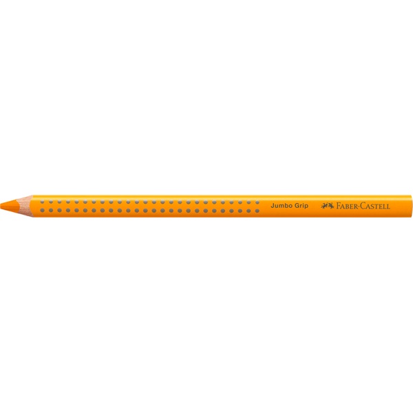 Faber-Castell Grip Jumbo háromszögletű sütőtök narancs színes ceruza