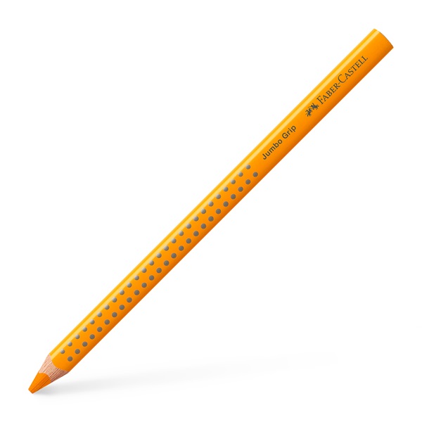 Faber-Castell Grip Jumbo háromszögletű sütőtök narancs színes ceruza