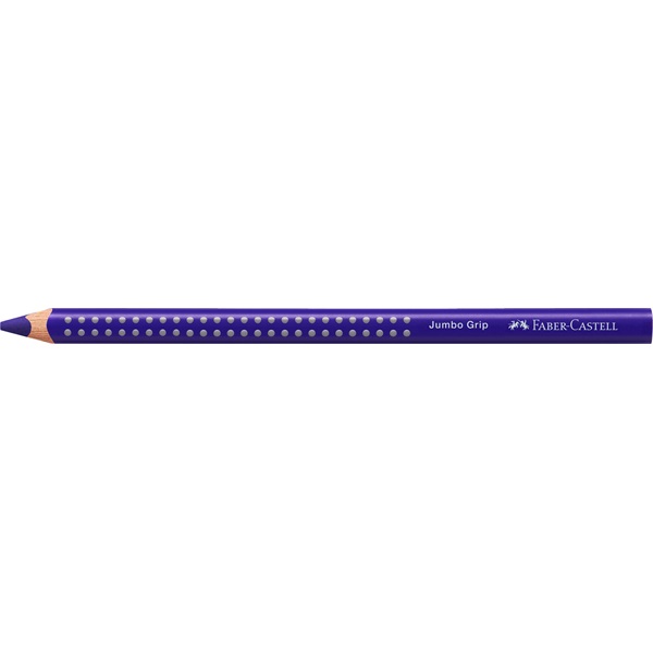 Faber-Castell Grip Jumbo háromszögletű szilvakék színes ceruza