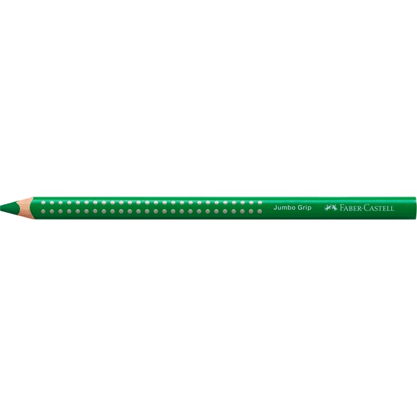 Faber-Castell Grip Jumbo háromszögletű zöld színes ceruza