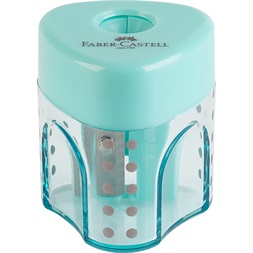 Faber-Castell Grip egylyukú mini tartályos pasztell szín hegyező