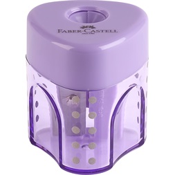 Faber-Castell Grip egylyukú mini tartályos pasztell szín hegyező