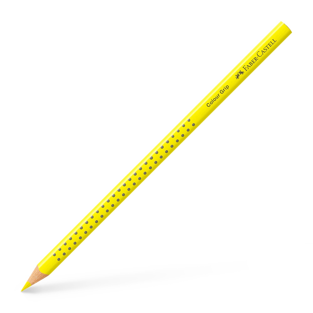 Faber-Castell Grip háromszögletű ananászsárga színes ceruza