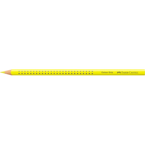 Faber-Castell Grip háromszögletű citromsárga színes ceruza