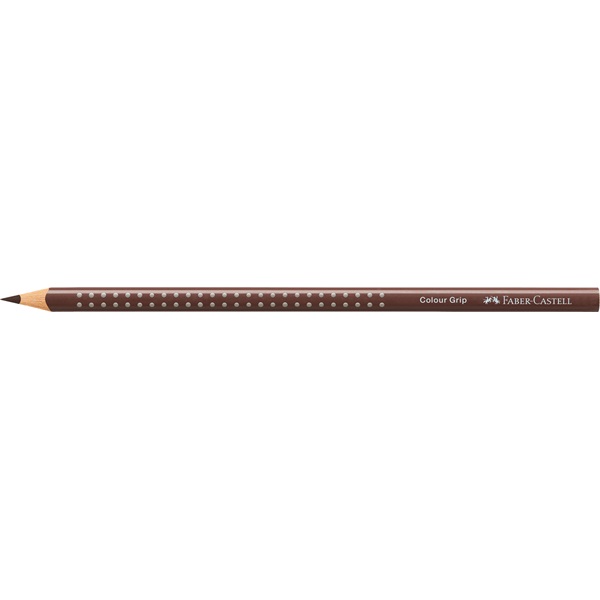 Faber-Castell Grip háromszögletű csokoládébarna színes ceruza