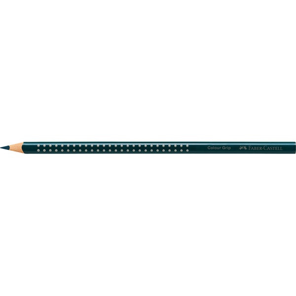 Faber-Castell Grip háromszögletű fenyőzöld színes ceruza