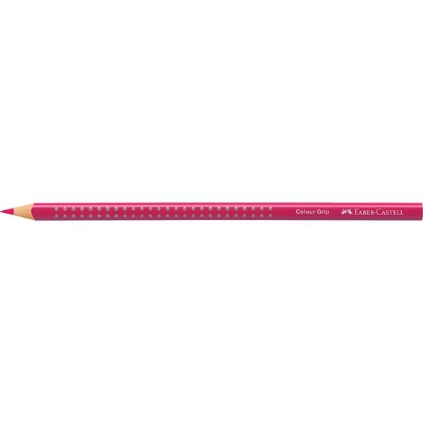 Faber-Castell Grip háromszögletű málnapiros színes ceruza