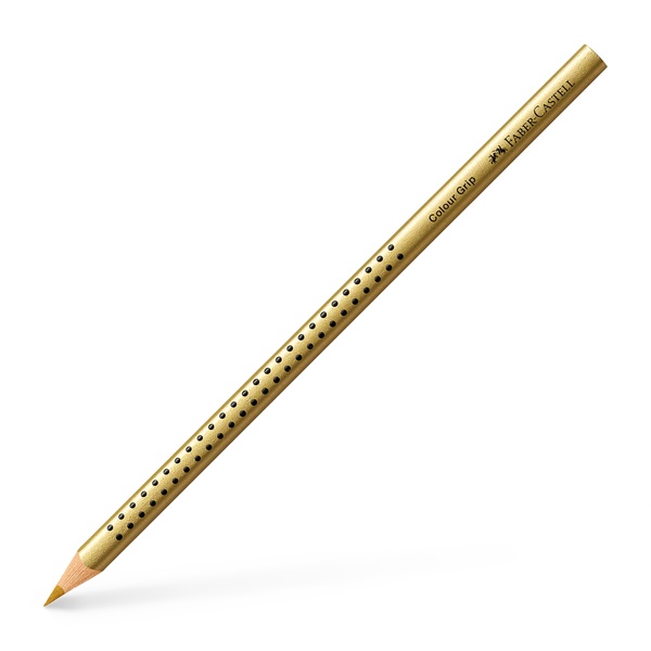 Faber-Castell Grip háromszögletű metál arany színes ceruza