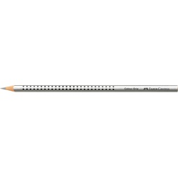 Faber-Castell Grip háromszögletű metál ezüst színes ceruza
