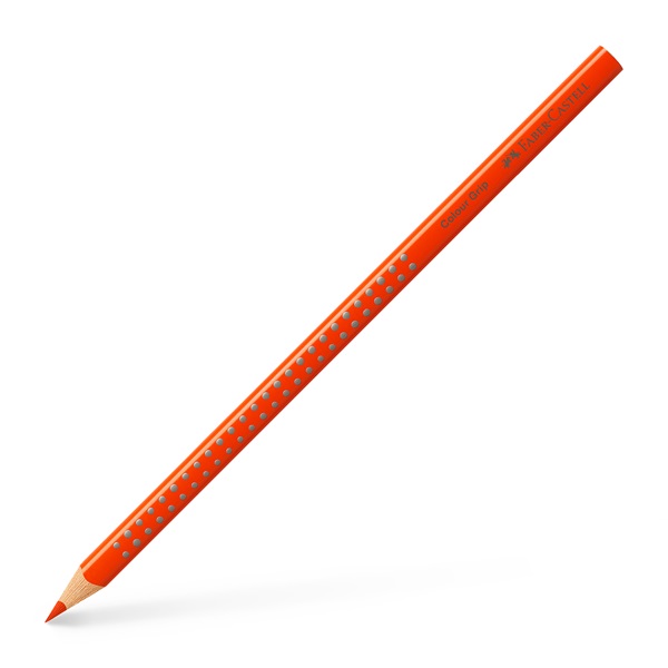 Faber-Castell Grip háromszögletű narancs színes ceruza