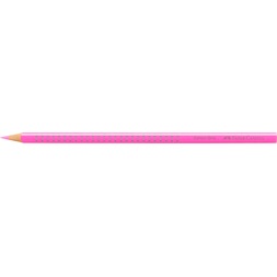Faber-Castell Grip háromszögletű neon rózsaszín színes ceruza