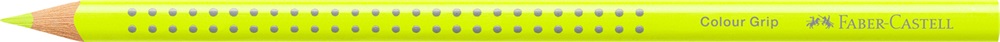 Faber-Castell Grip háromszögletű neon sárga színes ceruza