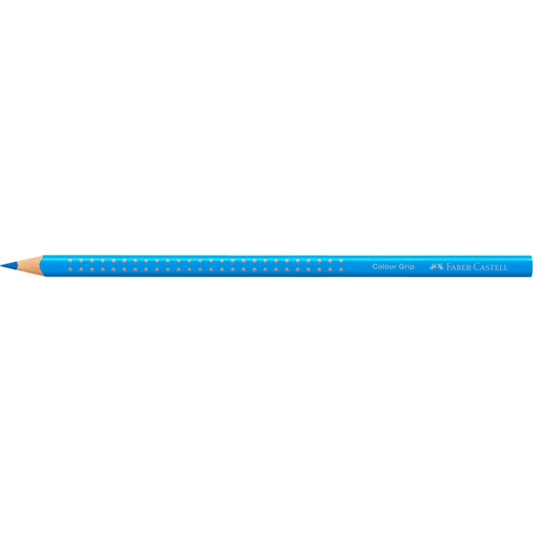 Faber-Castell Grip háromszögletű neonkék színes ceruza