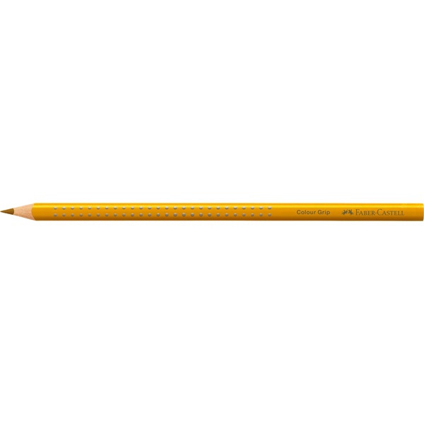 Faber-Castell Grip háromszögletű okker színes ceruza
