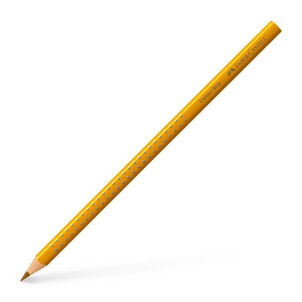 Faber-Castell Grip háromszögletű okker színes ceruza