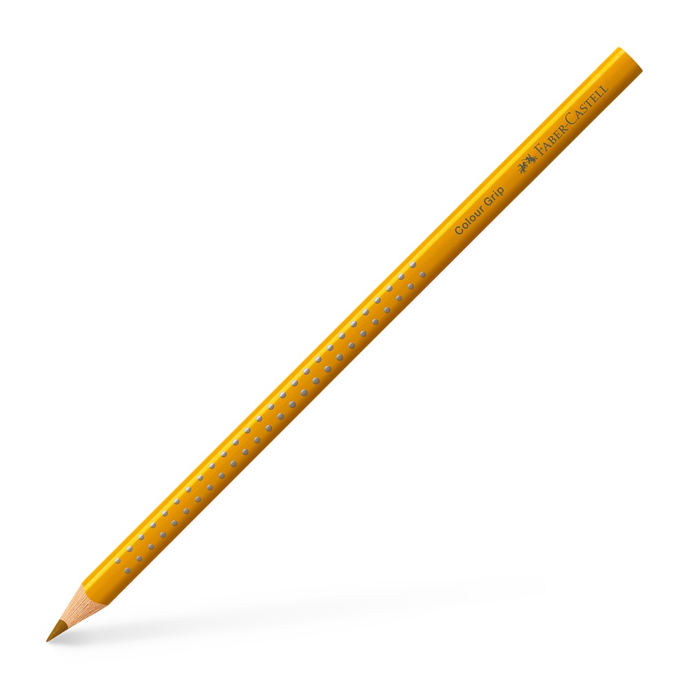 Faber-Castell Grip háromszögletű okker színes ceruza