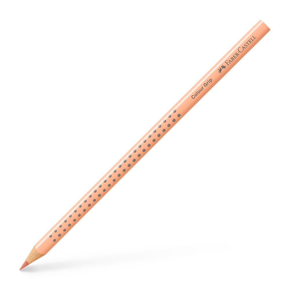 Faber-Castell Grip háromszögletű őszibarack színes ceruza