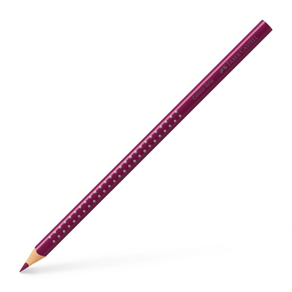 Faber-Castell Grip háromszögletű szeder lila színes ceruza