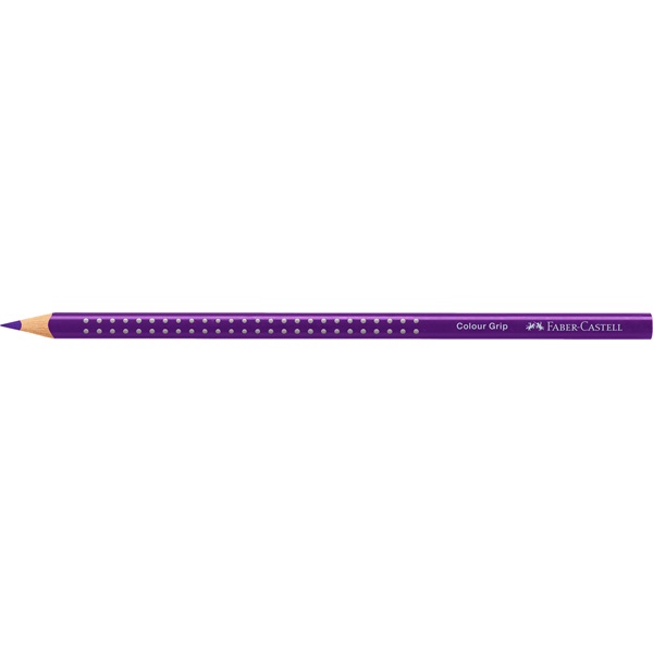 Faber-Castell Grip háromszögletű szőlőlila színes ceruza